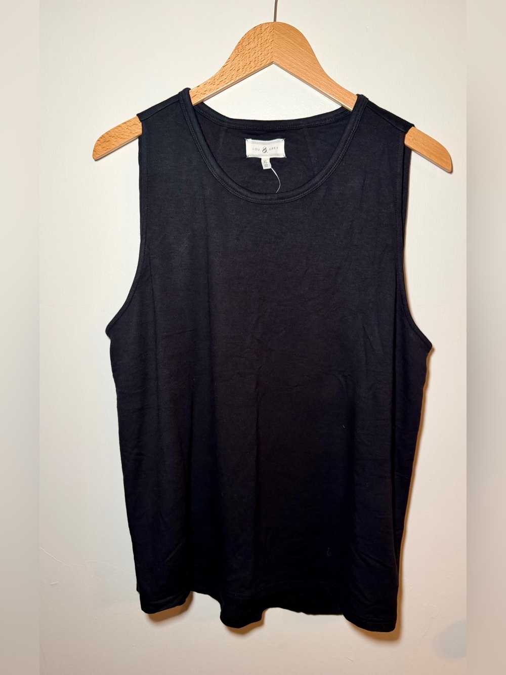 NWT Lou & Grey black signature soft tank Size XL